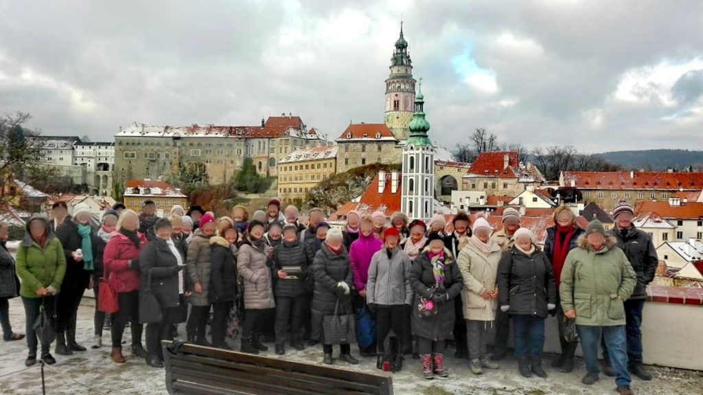 Travelway group in Cesky Krumlov - Czech Republic